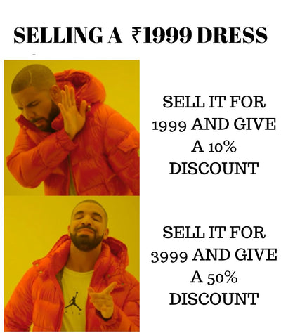 Why we don't offer discounts !