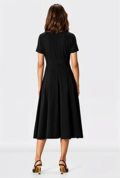 Sweetheart Cotton Jersey Empire Dress