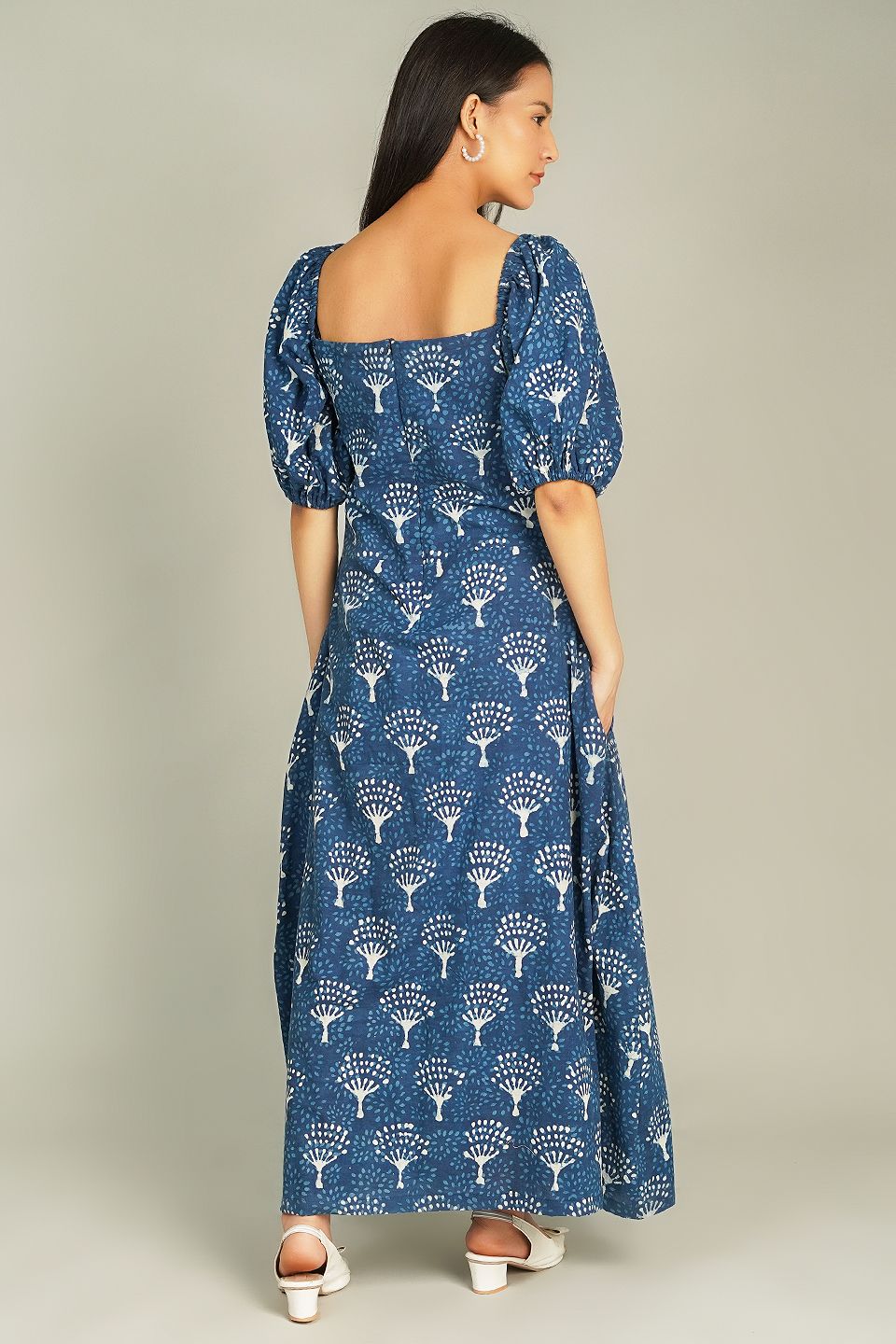 Indigo Maxi Blue Dress