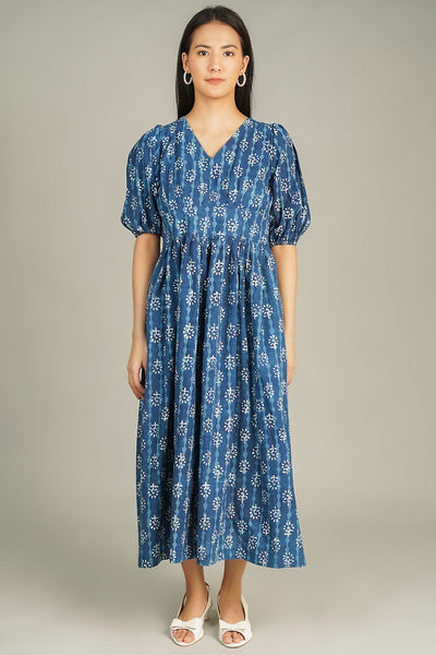 Indigo Maxi Blue Dress