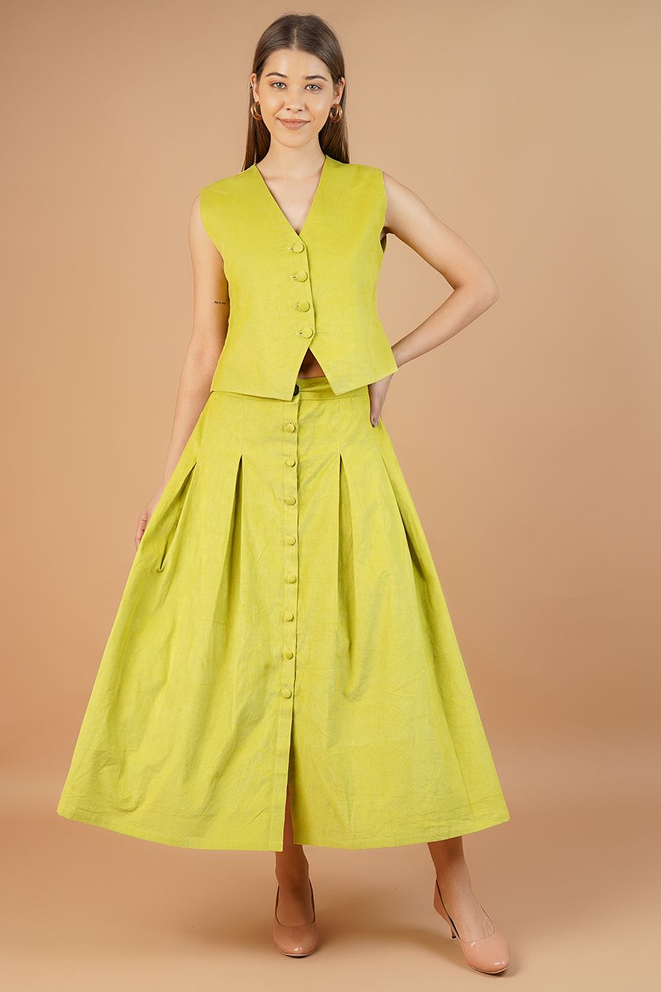 Corduroy Cotton Neon CORDRESS Dress