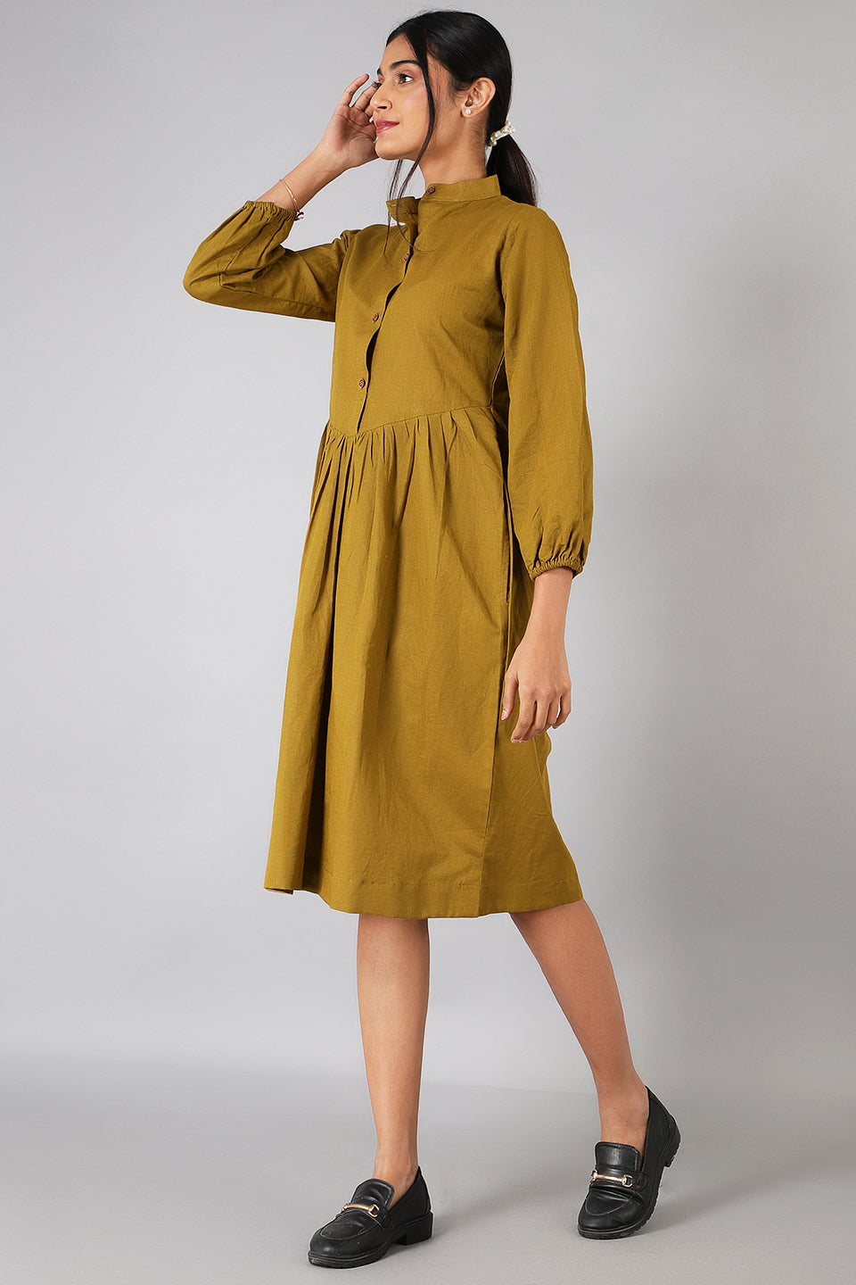 Cotton Linen Cotton-Linen-DS168-Dress-DS168 Dress