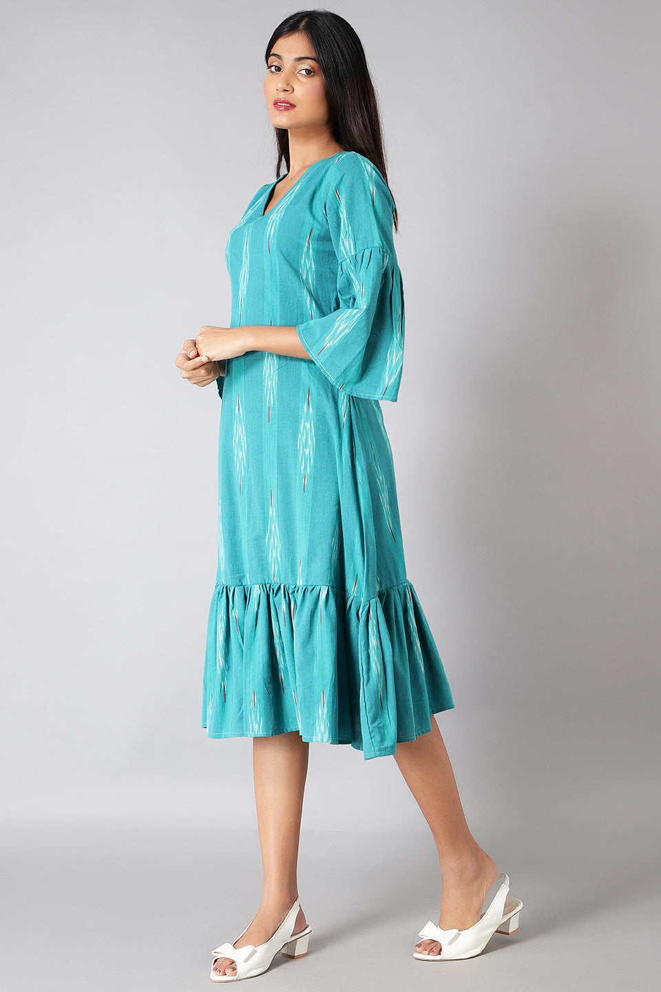 Ikat Ikat-DS193-Cotton-Dress-DS193 Cotton Dress