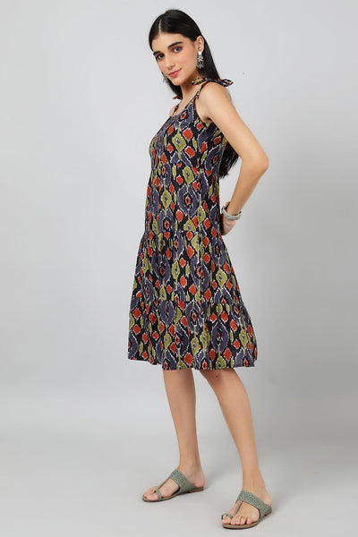 Jaipur Cotton Multicolored Dress