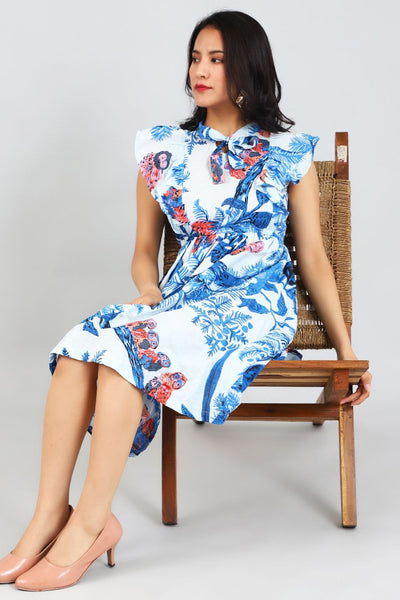 Jaipur Cotton Blue Dress